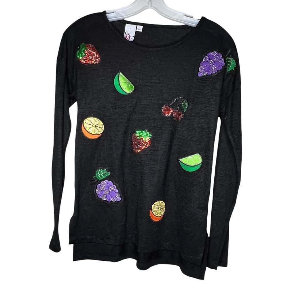 Oh MG! Sweater with Fruits